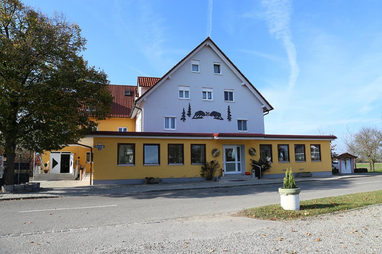 Hotel Zu Müllers Winkelhausen Langenmosen Exterior foto
